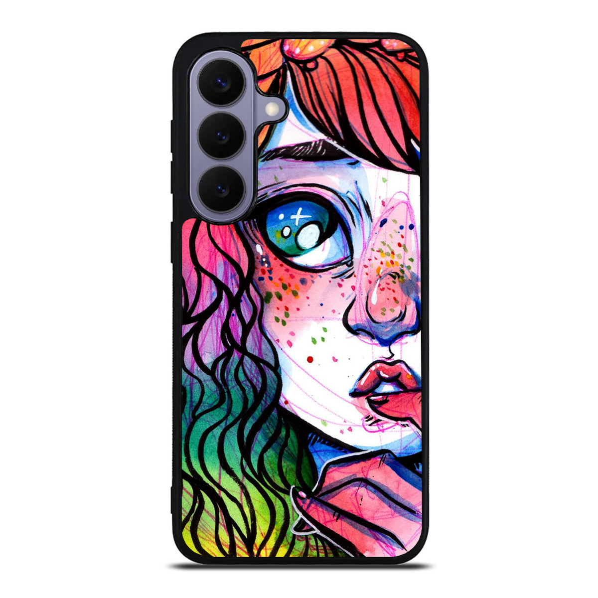 Eyes And Braids Samsung Galaxy S26 FE Case