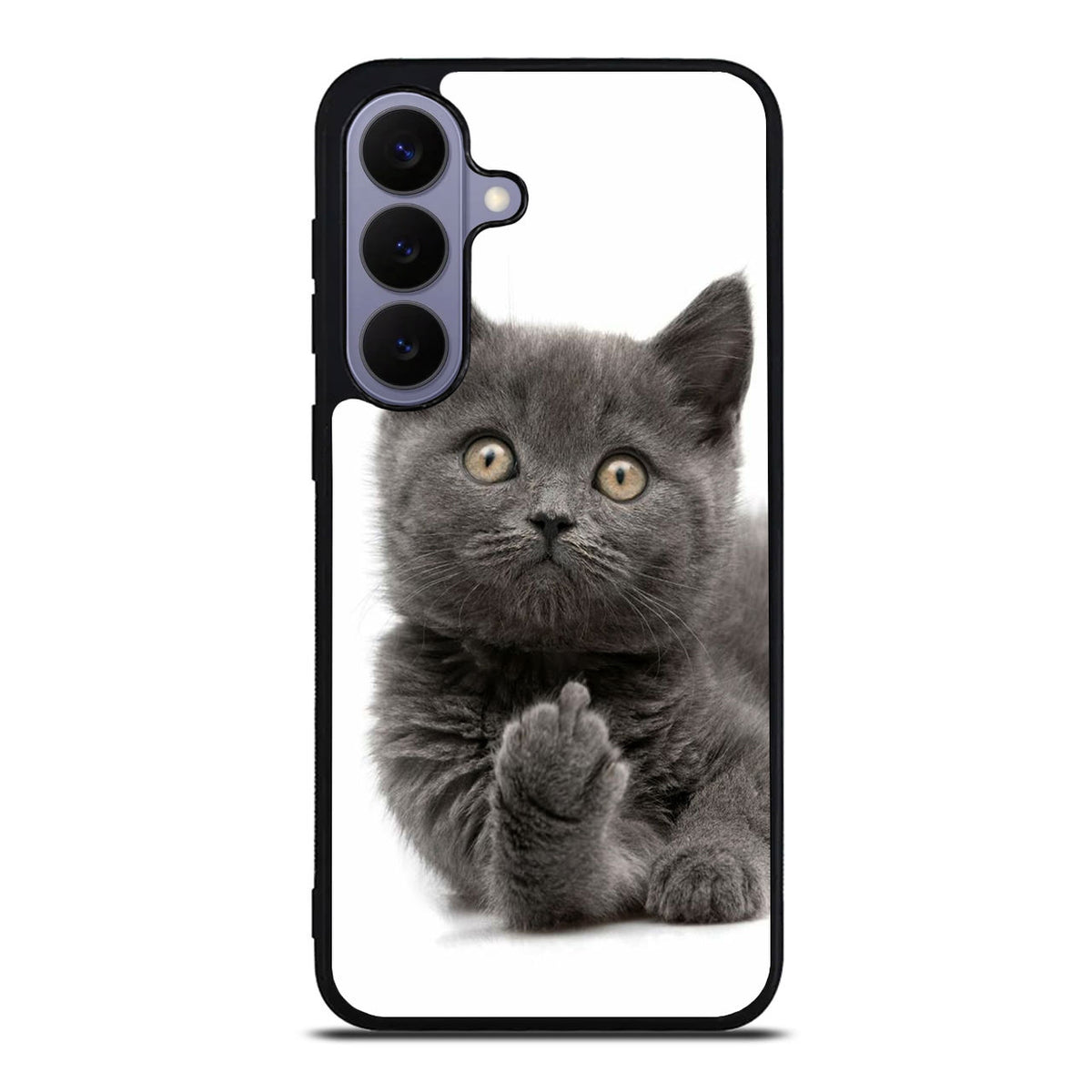 Finger British Shorthair Cat Samsung Galaxy S26 FE Case