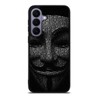 Guy Fawkes Mask Anonymous Samsung Galaxy S26 FE Case