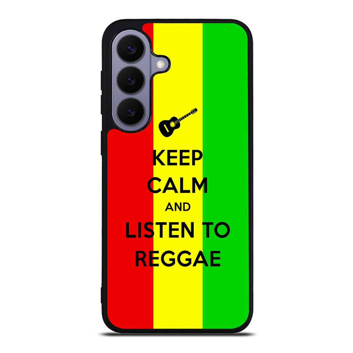 Keep Calm and Listen to Reggae Samsung Galaxy S26 FE Case