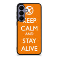 Keep Calm and Stay Alive Samsung Galaxy S26 FE Case