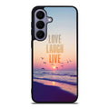 Love Laugh Live Samsung Galaxy S26 FE Case