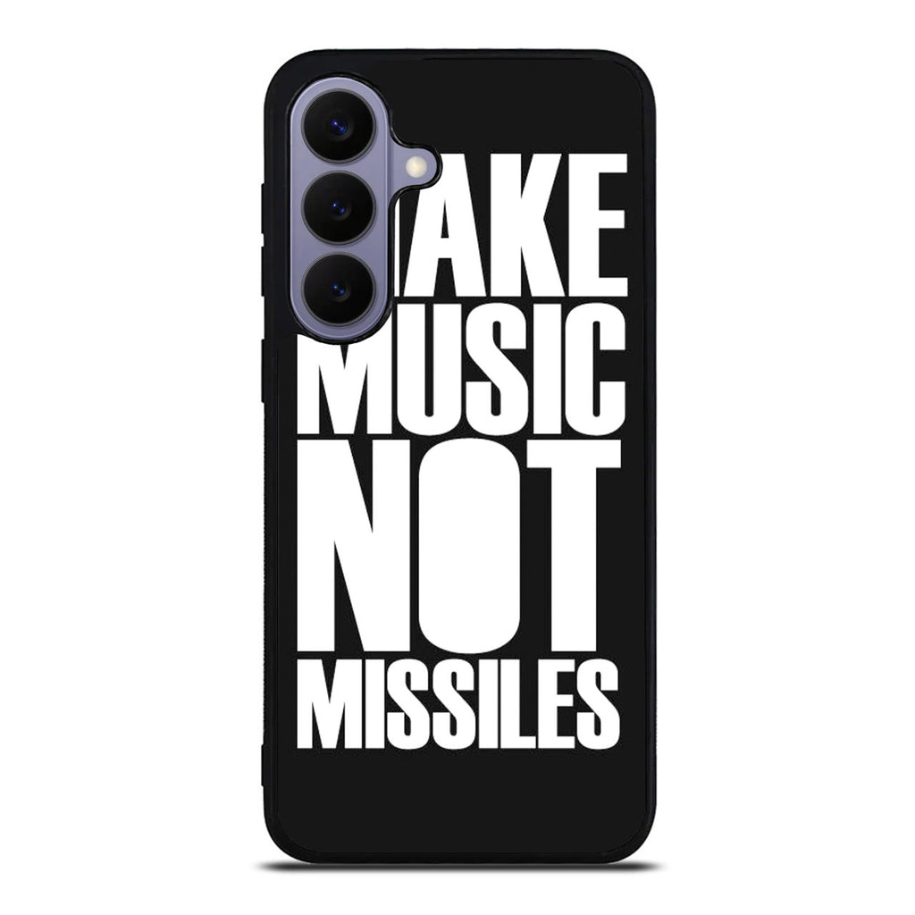Make Music Not Missiles Samsung Galaxy S26 FE Case