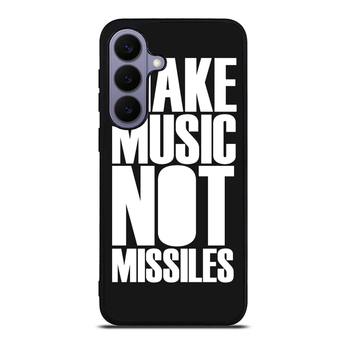 Make Music Not Missiles Samsung Galaxy S26 FE Case