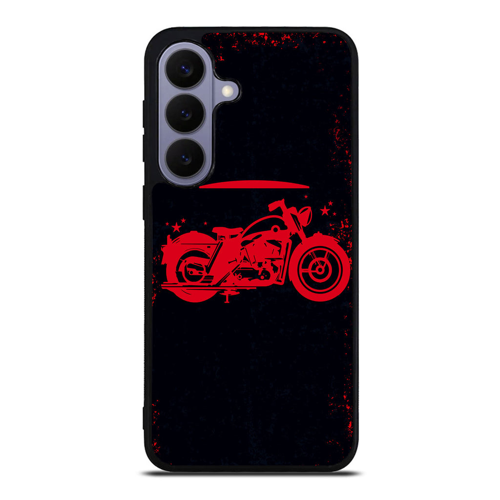 Motorcycle Red Art Samsung Galaxy S26 FE Case