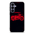 Motorcycle Red Art Samsung Galaxy S26 FE Case