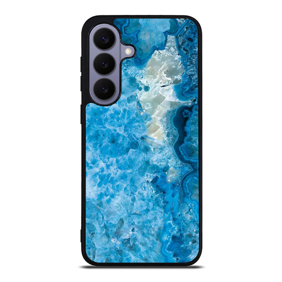 Navy Blue Marble Samsung Galaxy S26 FE Case