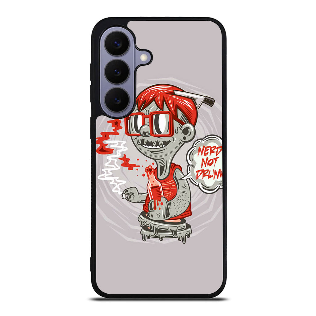 Nerd Not Drunk Zombie Samsung Galaxy S26 FE Case