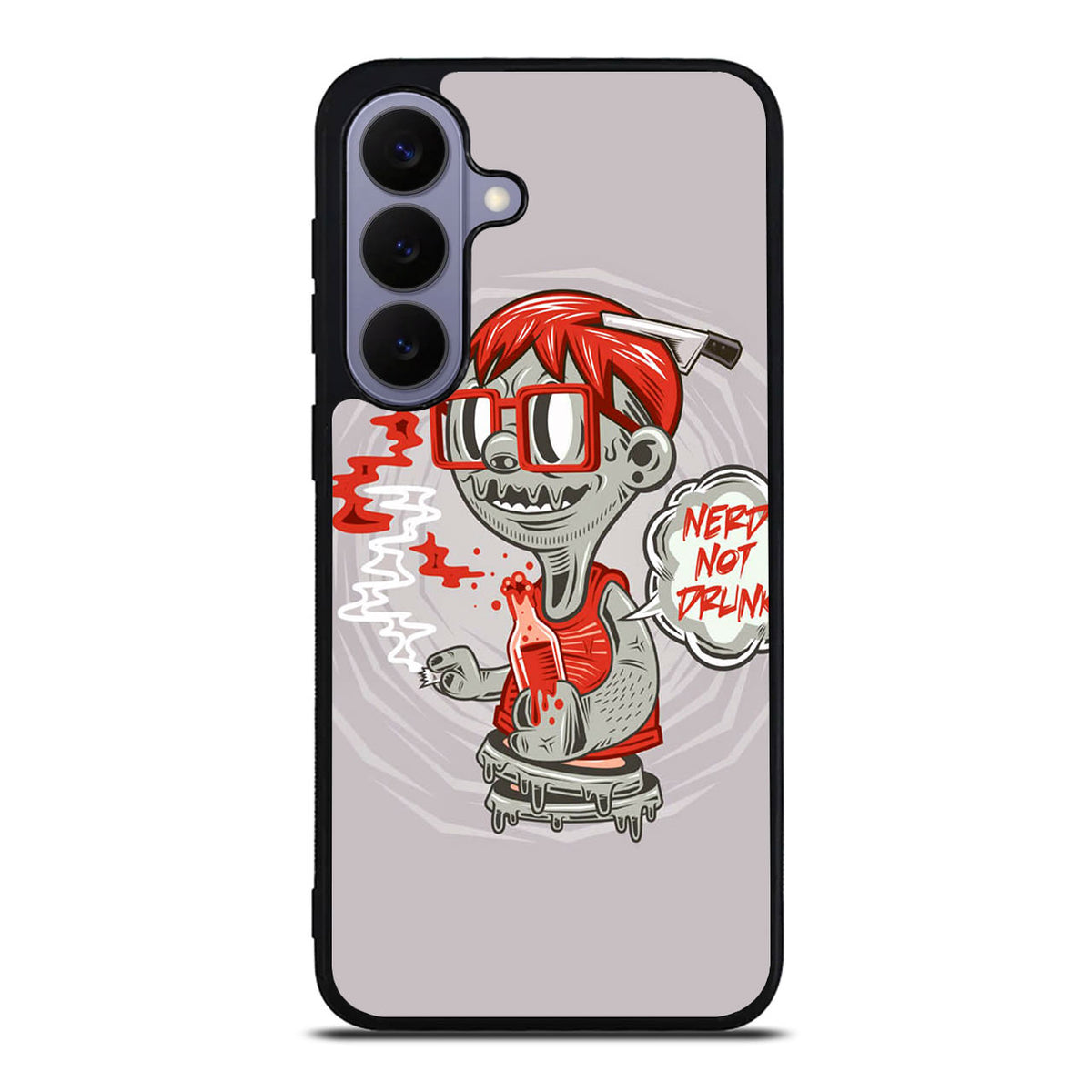 Nerd Not Drunk Zombie Samsung Galaxy S26 FE Case