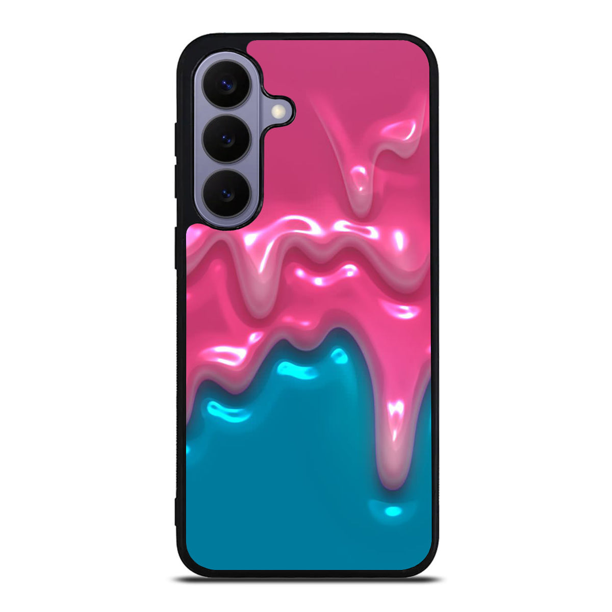 Pink Paint Dripping Samsung Galaxy S26 FE Case