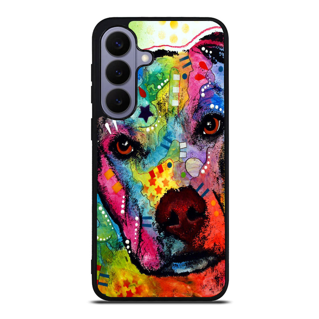 Pitbull Love Painting Samsung Galaxy S26 FE Case