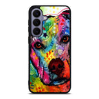 Pitbull Love Painting Samsung Galaxy S26 FE Case