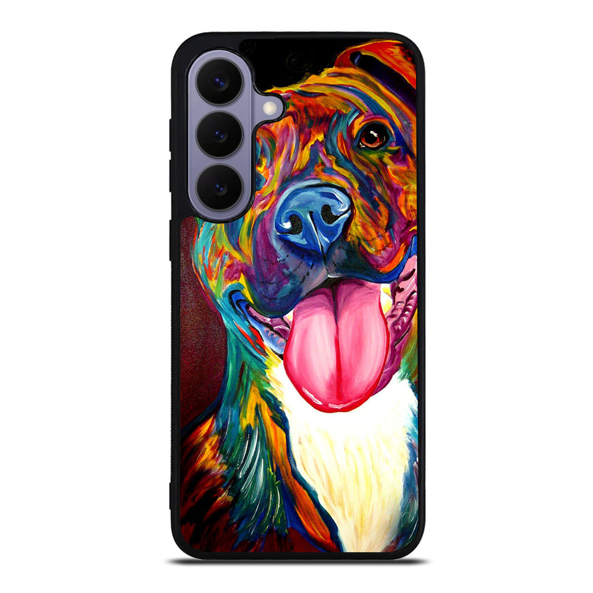 Pitbull Painting Art Samsung Galaxy S26 FE Case