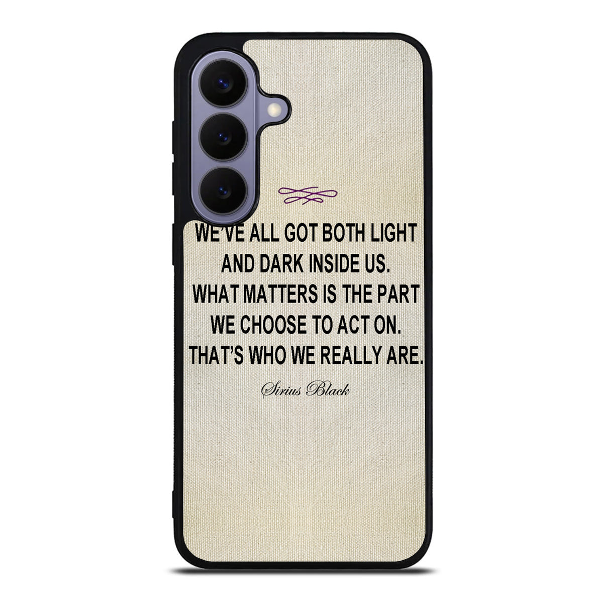 Sirius Black Quote Samsung Galaxy S26 FE Case