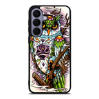 Sugar Skull Owl Tattoo Samsung Galaxy S26 FE Case