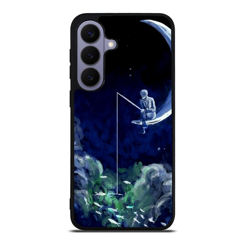 Tardis Walking To The Moon Samsung Galaxy S26 FE Case