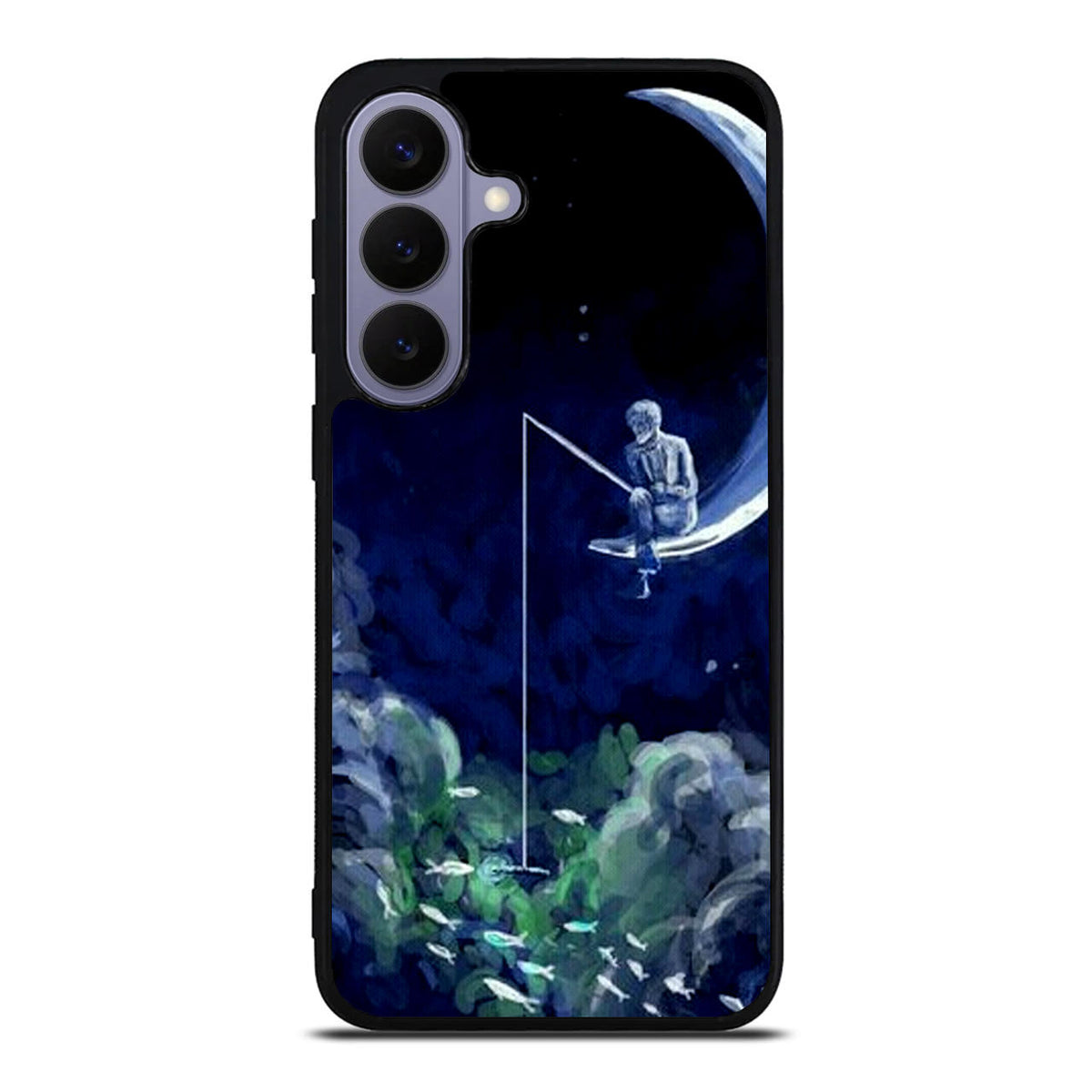 Tardis Walking To The Moon Samsung Galaxy S26 FE Case