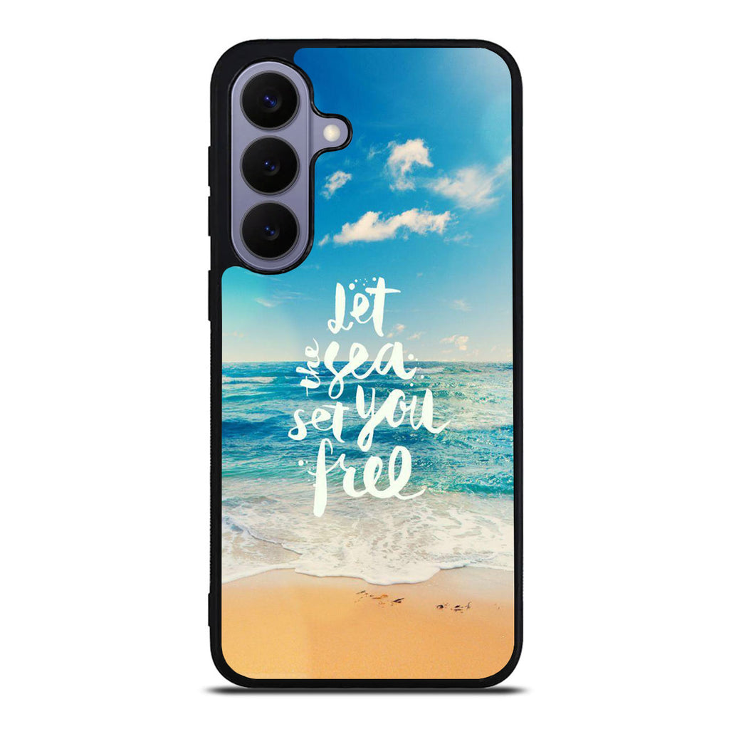 The Sea Set You Free Samsung Galaxy S26 FE Case
