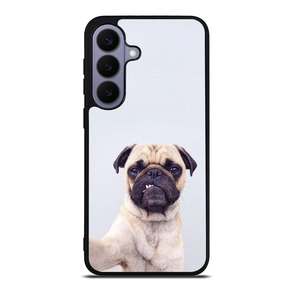 The Selfie Pug Samsung Galaxy S26 FE Case