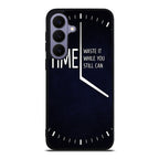 Time Waste It While You Still Can Samsung Galaxy S26 FE Case