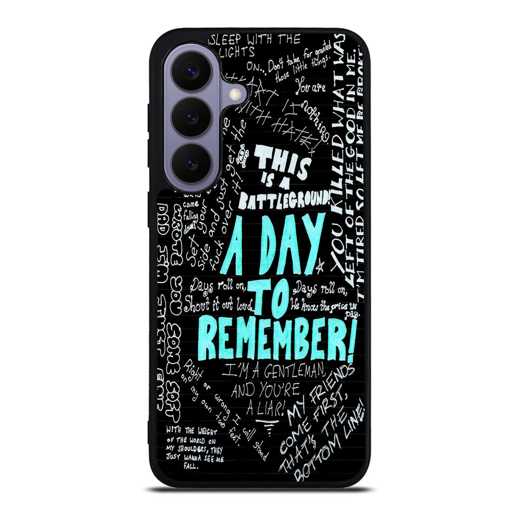 A Day To Remember Quote Samsung Galaxy S26 / S26 Plus Case