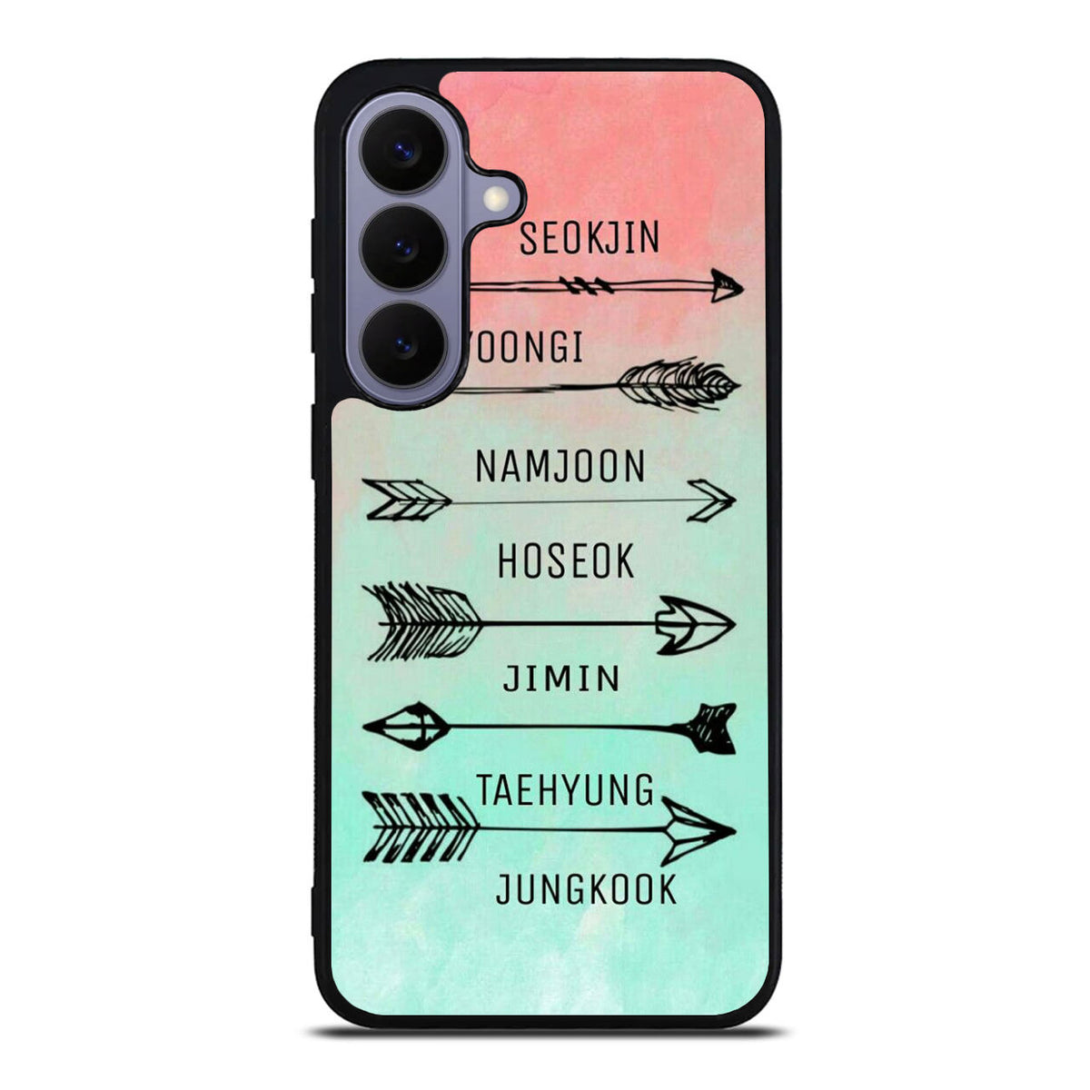 BTS Members Name Samsung Galaxy S26 FE Case