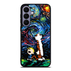 Calvin Art At Starry Night Samsung Galaxy S26 FE Case