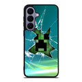 Creeper Glass Broken Green Samsung Galaxy S26 FE Case