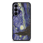 Dr Who Tardis In Van Gogh Starry Night Samsung Galaxy S26 FE Case