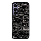 Fix You Lyrics Samsung Galaxy S26 FE Case