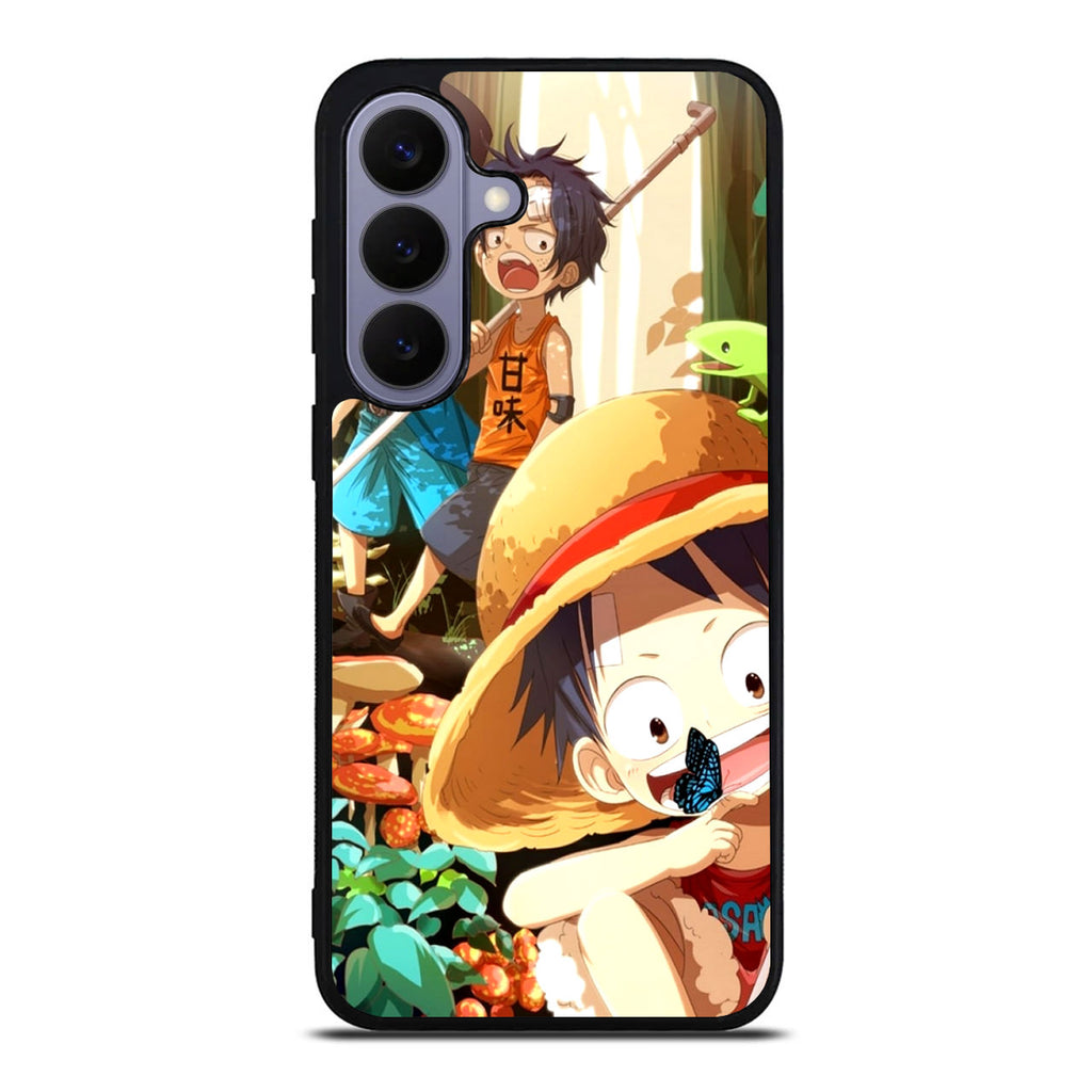 One Piece Little Sabo Ace Luffy Cute Samsung Galaxy S26 FE Case