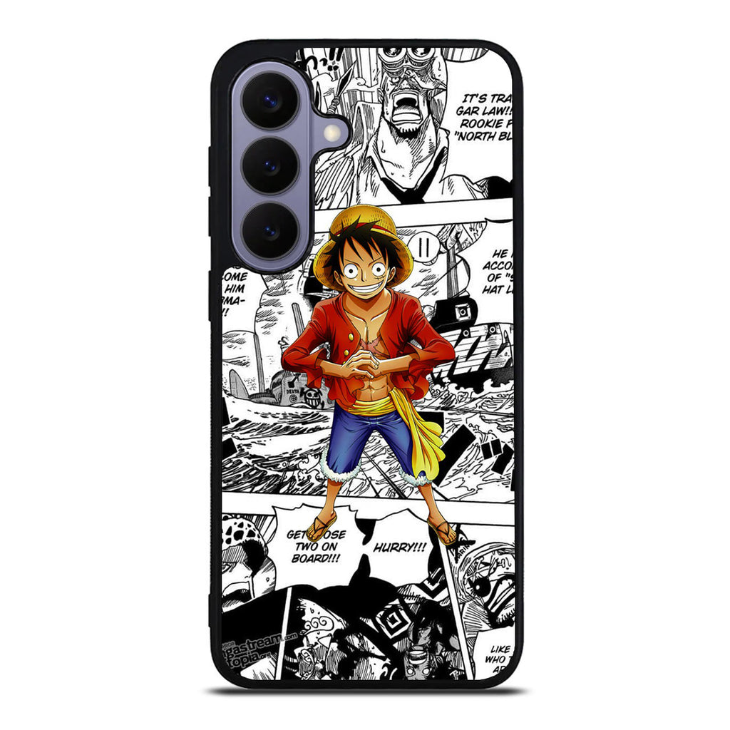 One Piece Luffy Comics Samsung Galaxy S26 FE Case