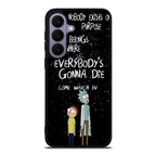 Rick And Morty Quotes Samsung Galaxy S26 FE Case