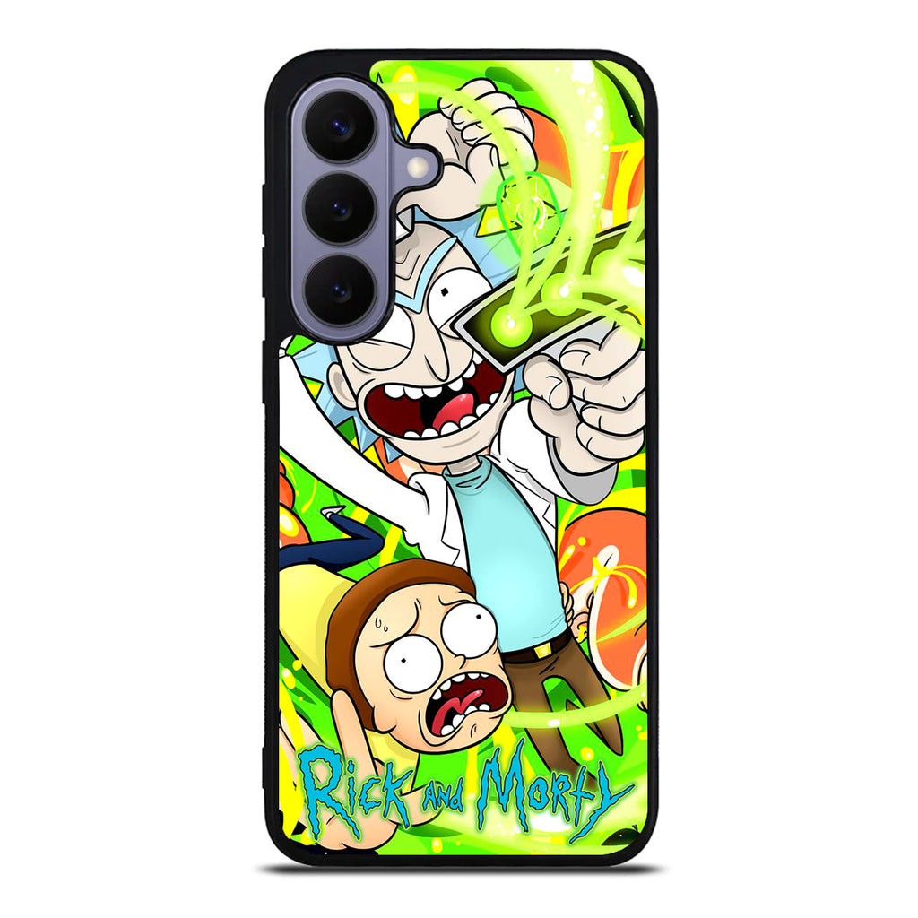 Rick And Morty Shoot Portal Gun Samsung Galaxy S26 FE Case