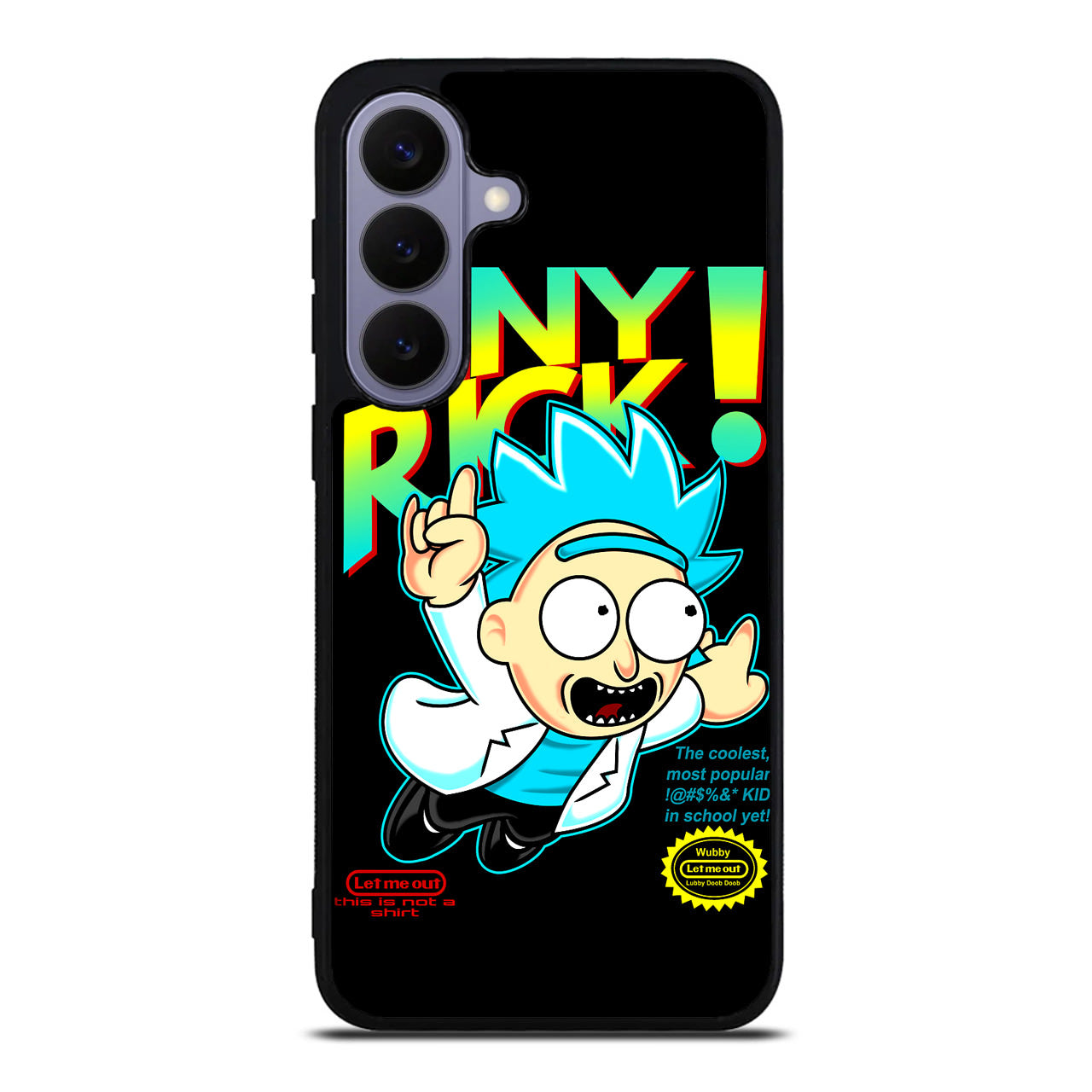 Tiny Rick Let Me Out Samsung Galaxy S26 / S26 Plus Case