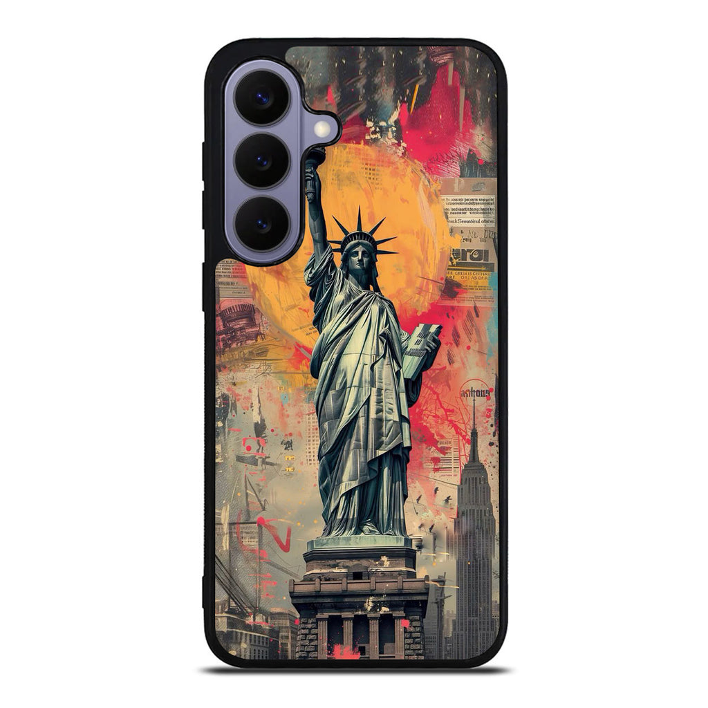 Canvas Art Statue of Liberty Samsung Galaxy S26 / S26 Plus Case