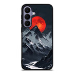 Crimson Eclipse The Mountain Samsung Galaxy S26 / S26 Plus Case