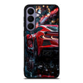 Red Sport Car in the Rain Samsung Galaxy S26 / S26 Plus Case
