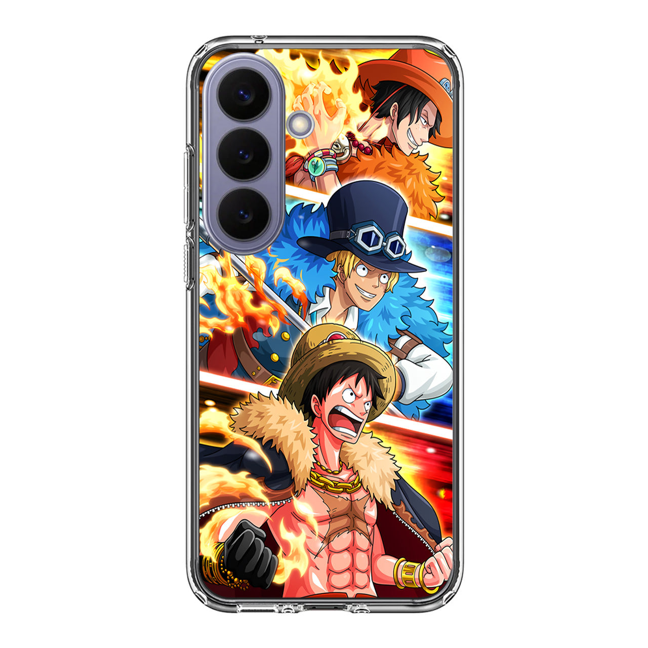 Ace Sabo Luffy Samsung Galaxy S26 / S26 Plus Case