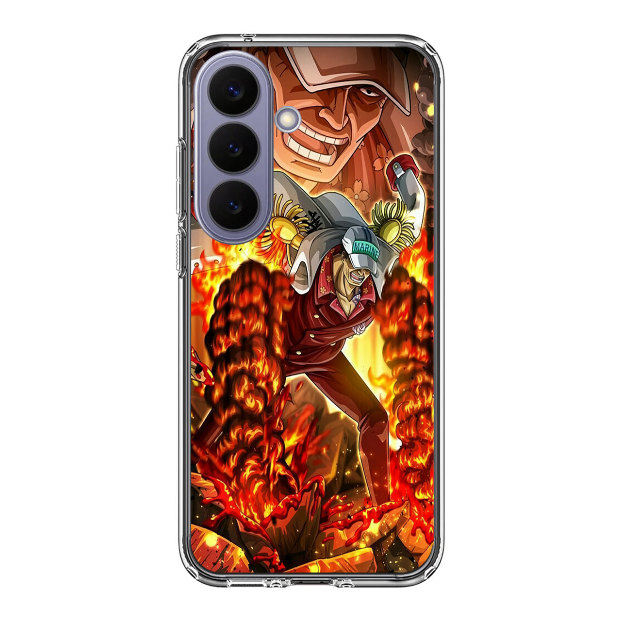 Akainu Exploding Volcano Samsung Galaxy S26 / S26 Plus Case