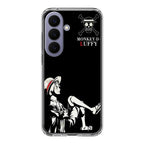 Monkey D Luffy Black And White Samsung Galaxy S26 / S26 Plus Case