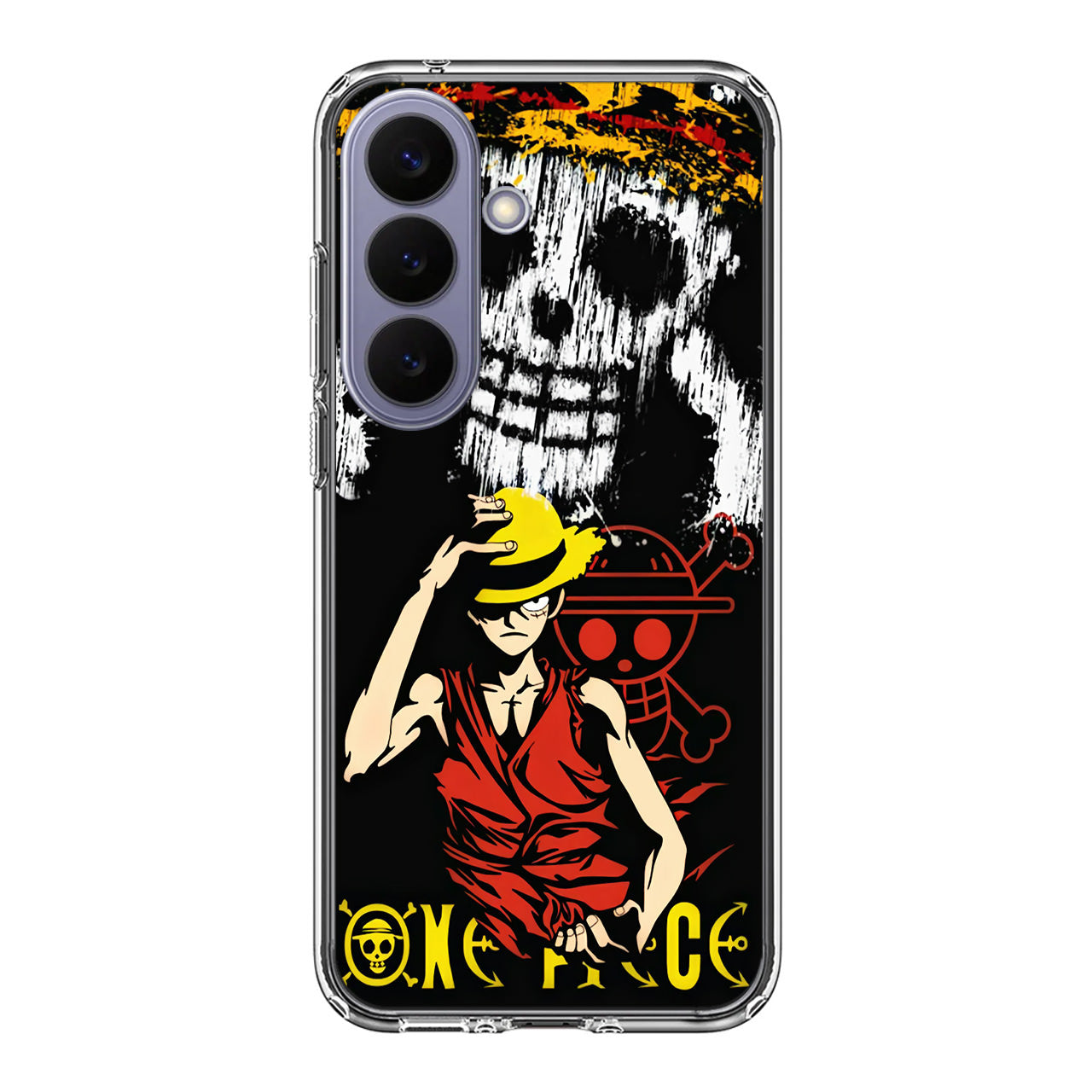 Monkey D Luffy Paint Art Samsung Galaxy S26 / S26 Plus Case
