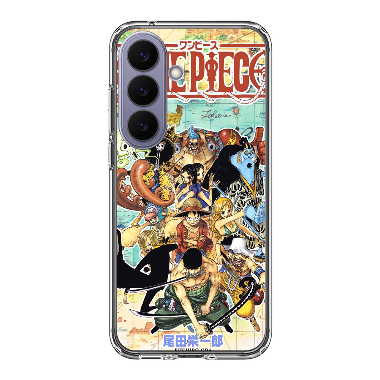 One Piece Comic Straw Hat Pirate Samsung Galaxy S26 / S26 Plus Case