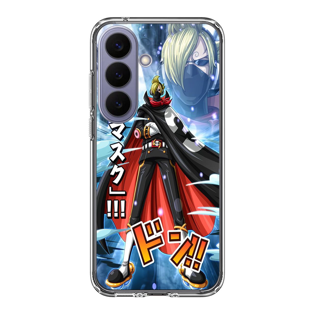 Stealth Black Sanji Samsung Galaxy S26 / S26 Plus Case