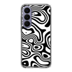 Abstract Black and White Background Samsung Galaxy S26 / S26 Plus Case