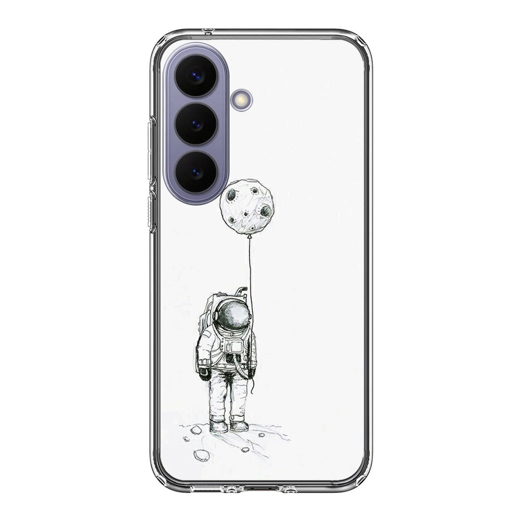 Astronaut Moon Balloon Samsung Galaxy S26 / S26 Plus Case