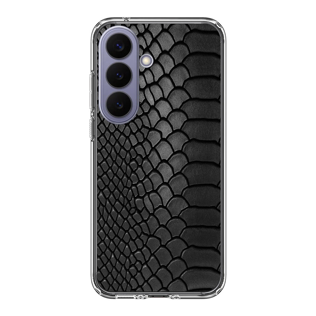 Black Snake Skin Texture Samsung Galaxy S26 / S26 Plus Case