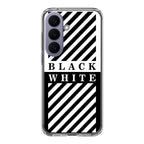 Black White Stripes Samsung Galaxy S26 / S26 Plus Case