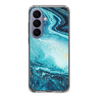 Blue Water Glitter Samsung Galaxy S26 / S26 Plus Case