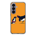 Cat Chicken Yellow Underwear Cute Samsung Galaxy S26 / S26 Plus Case